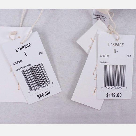 LSPACE Rosette Stella Top & Matching Leilani Bottom Bitsy Bikini Set - Picture 4 of 8